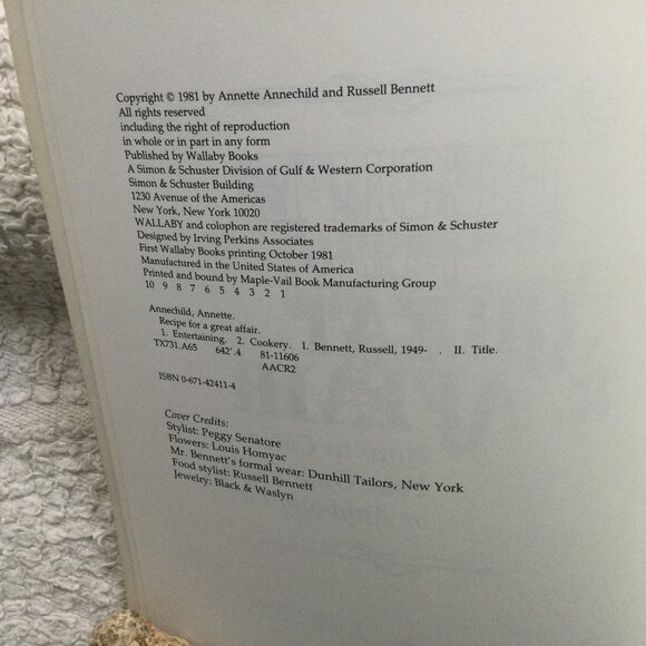 Catering Handbook Recipes for Great Affairs Large-Small from Children' to Formal - Picture 3 of 11